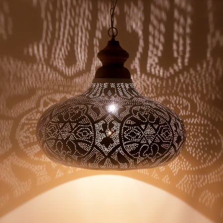 Filigrane Hängelampe | Orientalische Lampen Arabische Lampe | Marokkanische Beleuchtung