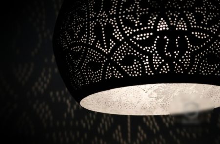 Oosterse lamp | Marokkaanse lampen | Oosterse lampen met Arabisch filigrain | Zilver | Gratis bezorging | Scherpe prijzen