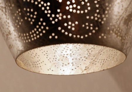 Oosterse hanglamp | Arabische lamp | Oosterse lampen | Marokkaanse lantaarn | Vintage Zilver
