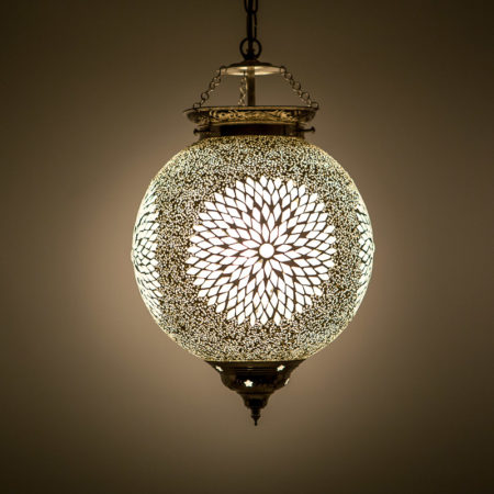 Orientalische Lampen Mosaik | Hängelampe transparente