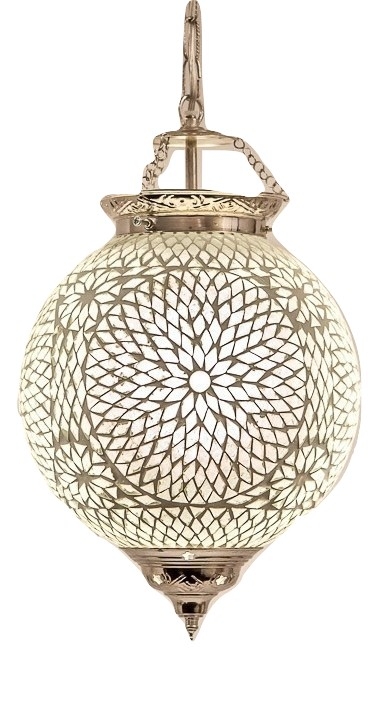 Oosterse lamp mozaïek | Hanglamp | Marokkaanse lampen | Arabische sfeerverlichting