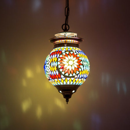 Oosterse hanglamp | Arabische lampen | Mozaïek | Oosterse lamp | Marokkaanse verlichting