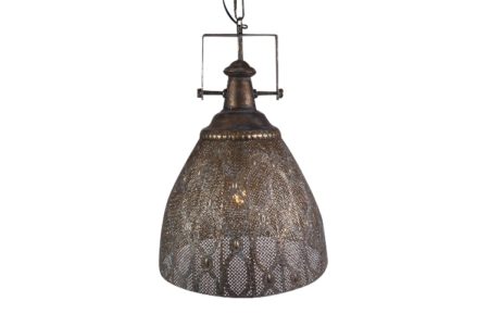 Oosterse hanglamp | Vintage koper | Filigrain | Arabische lamp
