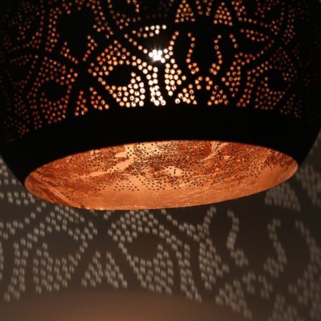 Oosterse lamp | Arabisch filigrain | Oosterse lampen | Marokkaanse hanglamp | Sfeerverlichting | gaatjes lamp | Hanglampen