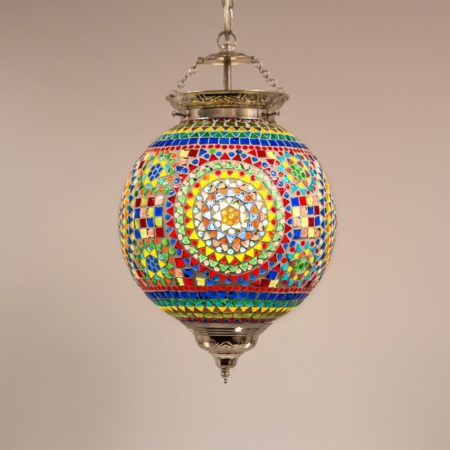 mozaiek hanglamp traditioneel | Oosterse lamp | Marokkaanse lampen | Oosters interieur