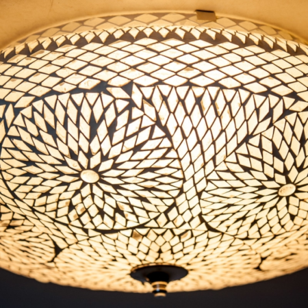 Oosterse plafondlamp | Mozaïek plafonnière | Marokkaanse lampen | Gratis verzenden!