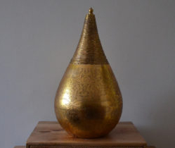 Oosterse hanglamp | Vintage goud | Arabische lampen | Oosterse lampen | Marokkaanse inrichting