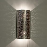Orientalische Silberlampe | Filigran | Lampe | Ägyptisch | Wandlampe