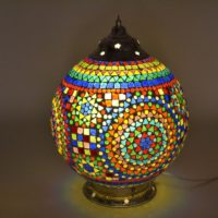 Orientalische Tischlampen Mosaik | Arabische Lampe