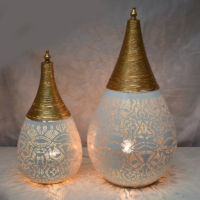 Schaffen Sie mit dieser orientalischen Tischlampe noch heute ein bezauberndes orientalisches Interieur!