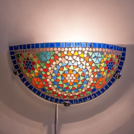 Wandleuchte | Mosaic | Half | Moon | Oriental | Lamps