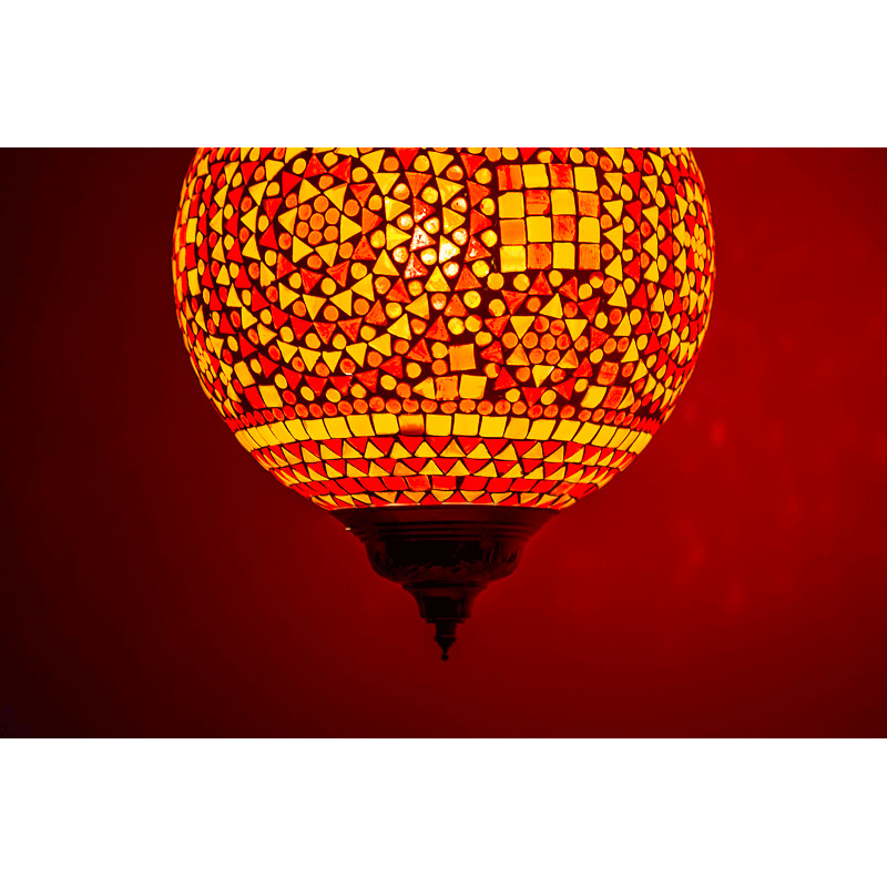 Mozaieklamp|Marrokkaanse|Arabische|lamp|De|Een|