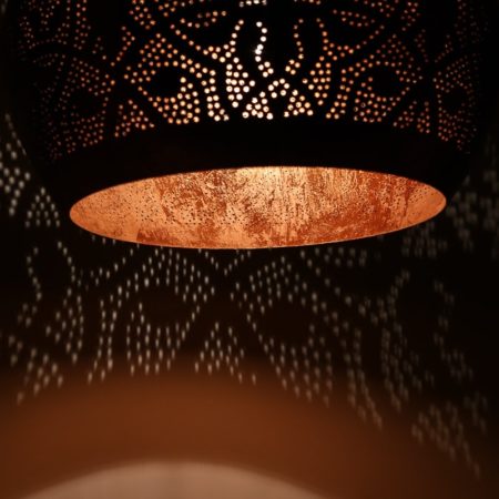 Oosterse lamp | Filigrain | moderne Oosterse lampen | Marokkaanse lamp | Koper | Vintage | Arabische hanglamp