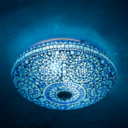orientalisch | Mosaik | Lampen | blau | filigran | Tischlampen