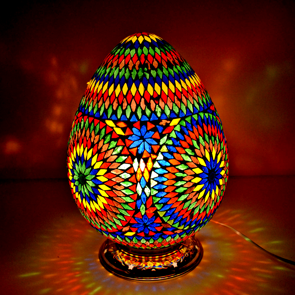 Orientalische Tischlampe | Mosaik | Oriental | Farben