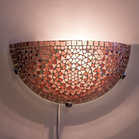 Orientalische Wandlampe Lila | Mosaik | Türkische Lampen Beste Preise